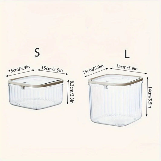 Clear Laundry Pod & Powder Storage Container with Flip Lid