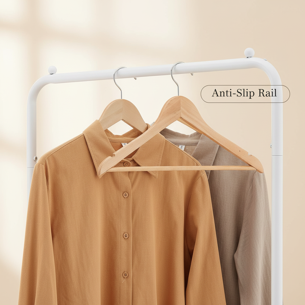 Anti-slip rail