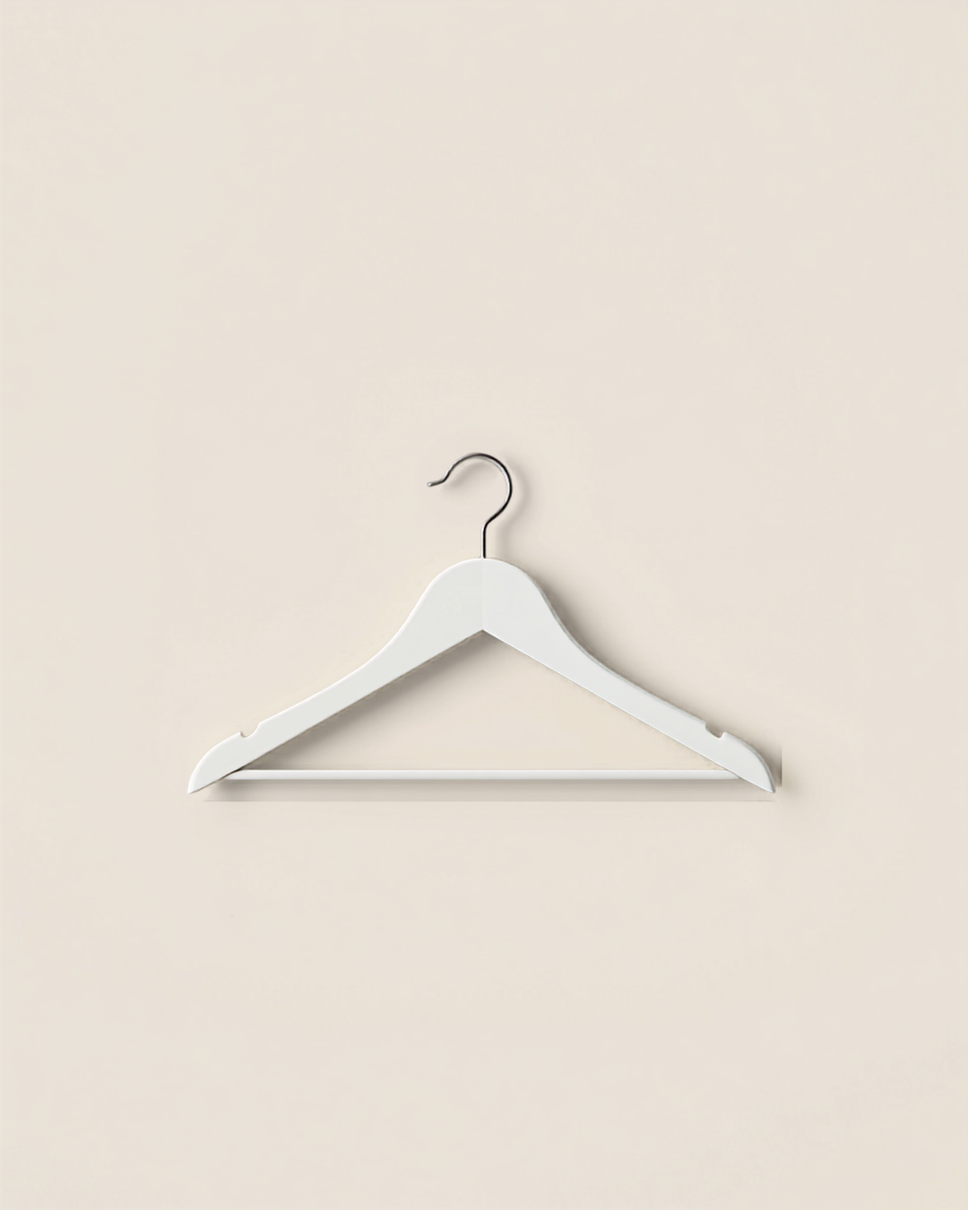LIND Everyday Hanger Set for a calm laundry room setup.