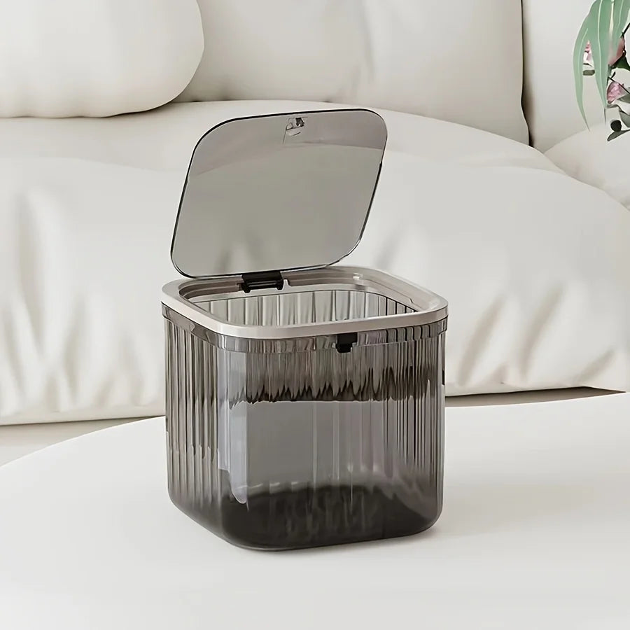 Clear Laundry Pod & Powder Storage Container with Flip Lid