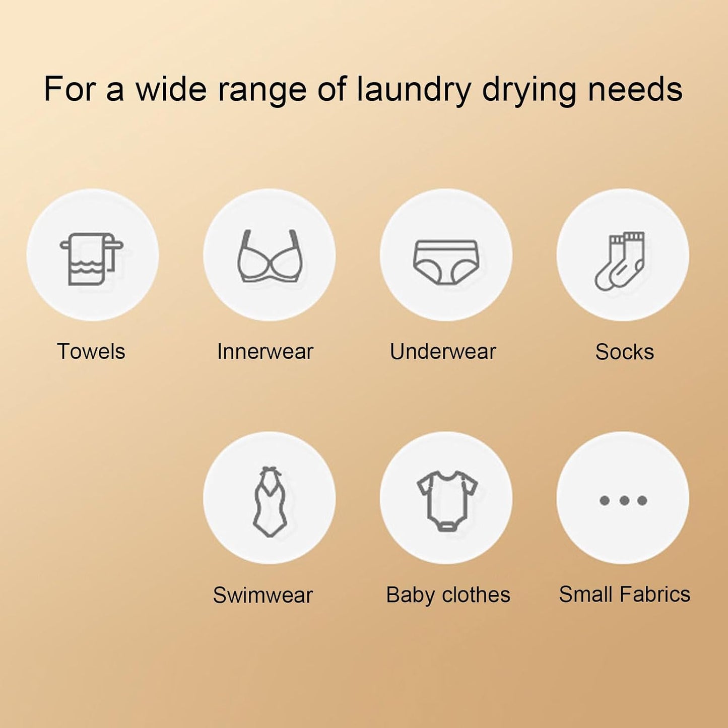 Portable Miniature Clothes Dryer Quick Drying Laundry Dryer Clothes Dryer Travel Laundry Drying Machine Miniature Travel Laundry Dryer Portable Dryers for Laundry