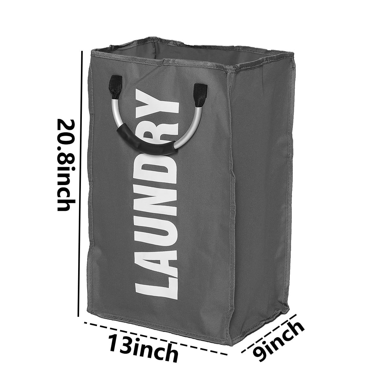 Laundry Baskets 13*13*21 Inches Collapsible Laundry Hmaper Waterproof Clothes Hampers for Laundry Oxford Laundry Bags with Handles