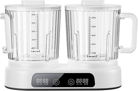 Portable Mini Washing Machine for Underwear, 2.5L*2 Underwear Washing Machine 8000Mah Rechargeable Battery–Deep Cleans Socks & Baby Clothes Ideal for Travel, Dorm & RV