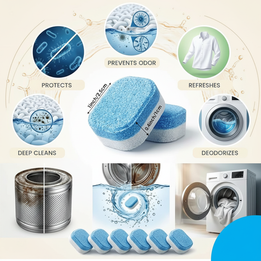 LIND Washing Machine Cleaner Tablets, benefits