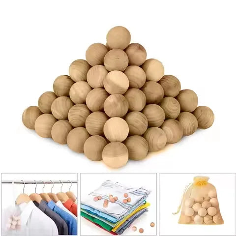 Natural Cedar Wood Closet & Drawer Blocks, 40-Piece Set