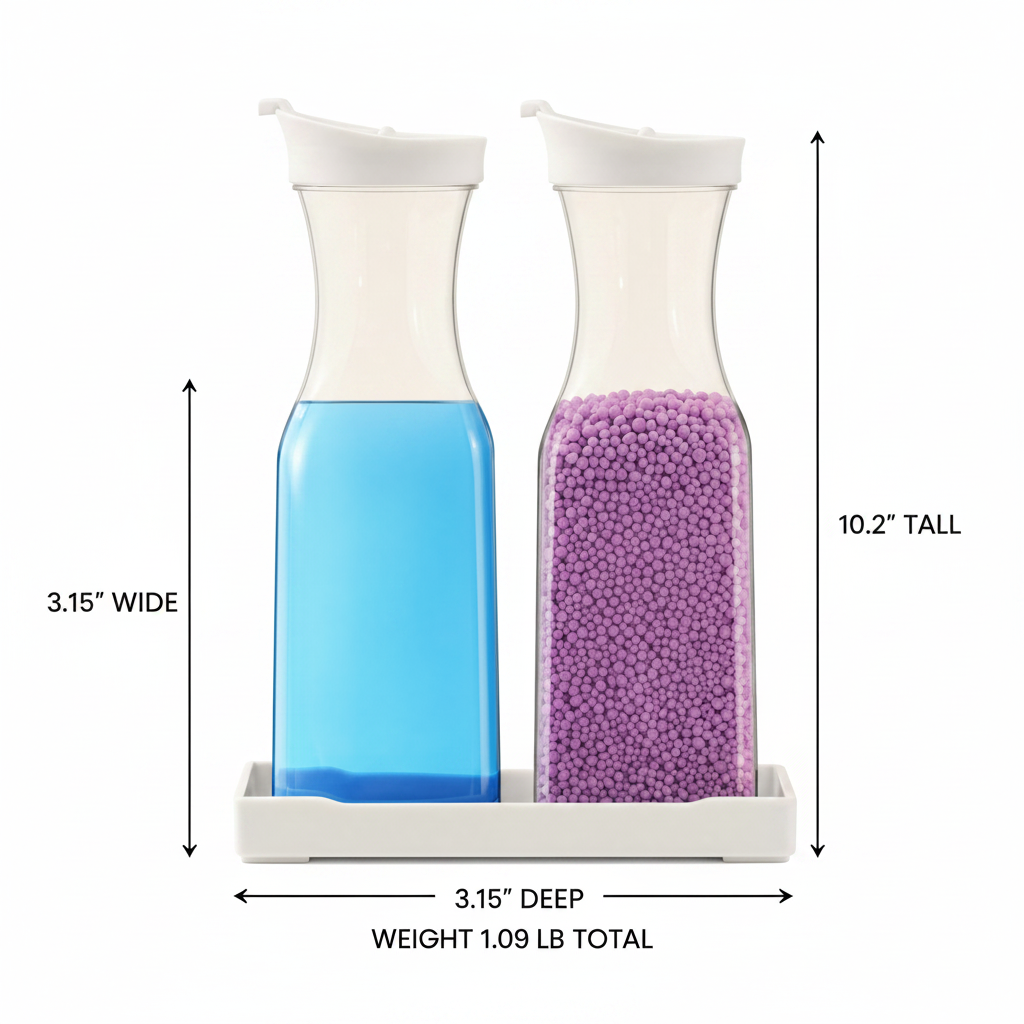 Detergent Dispenser Size Diagram