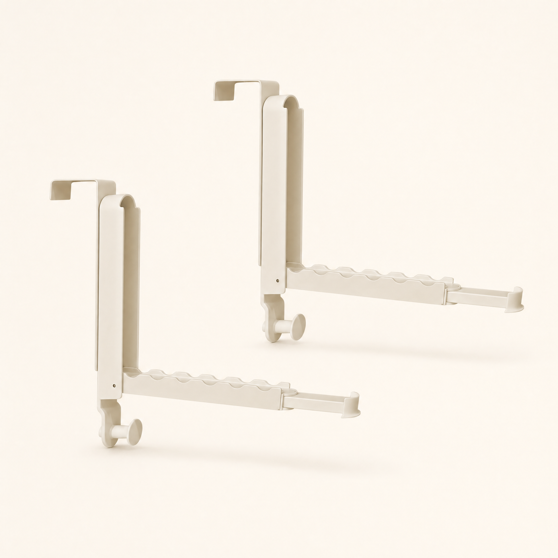LIND Door Rack for a calm laundry room setup.