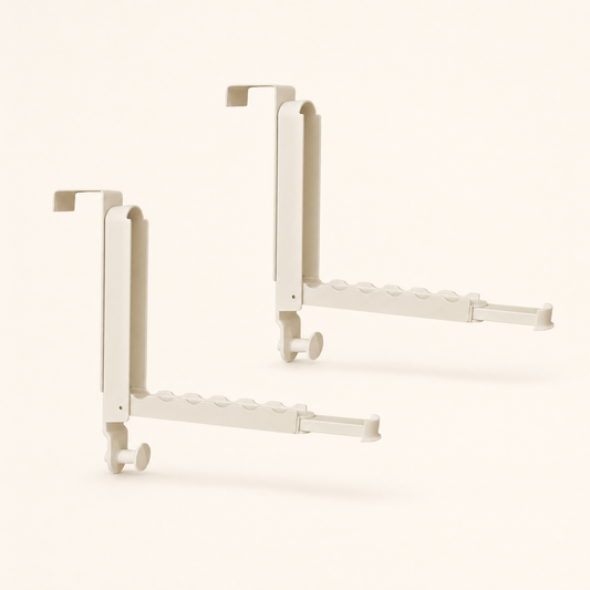 LIND Door Rack for a calm laundry room setup.