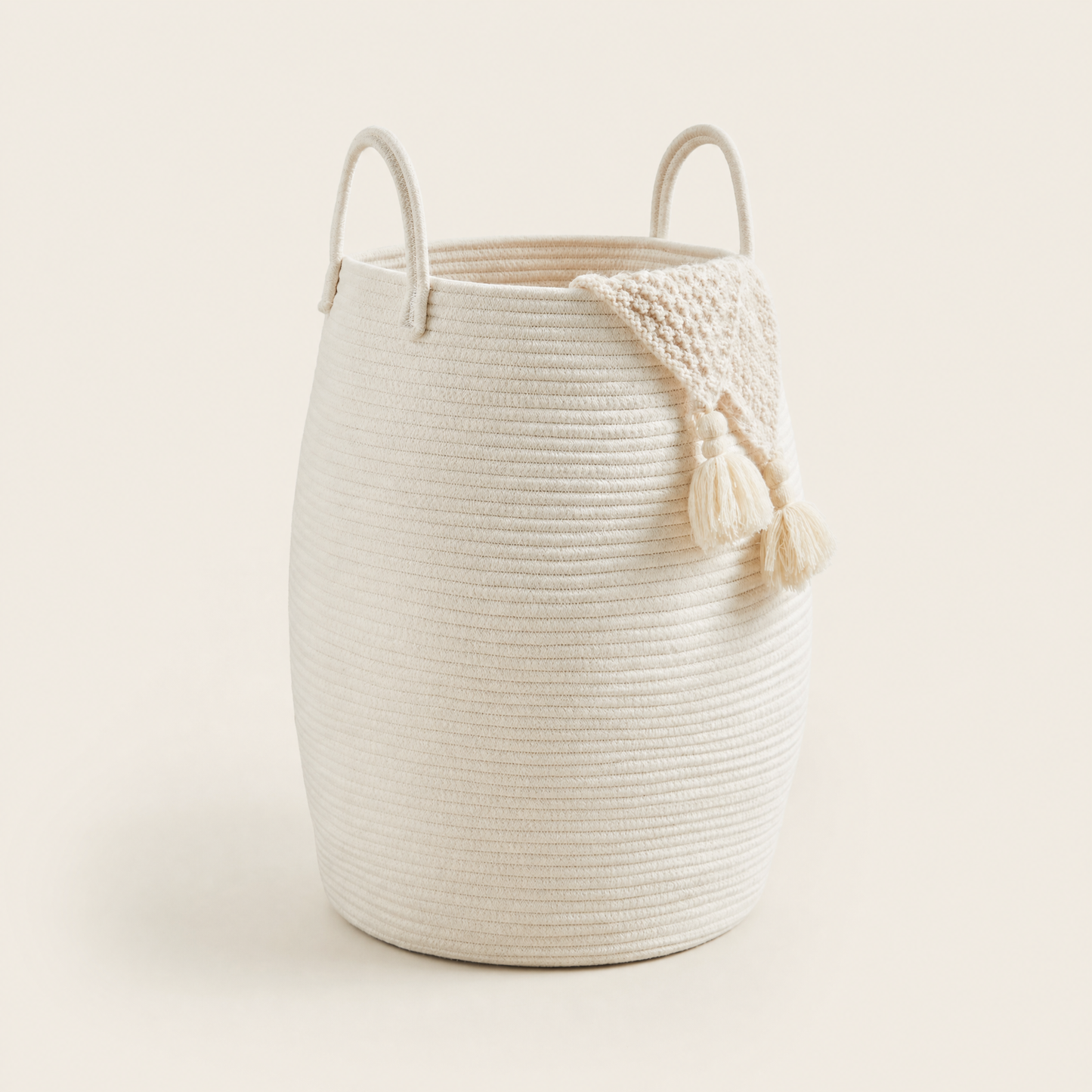 LIND Everyday Hamper for a calm laundry room setup.
