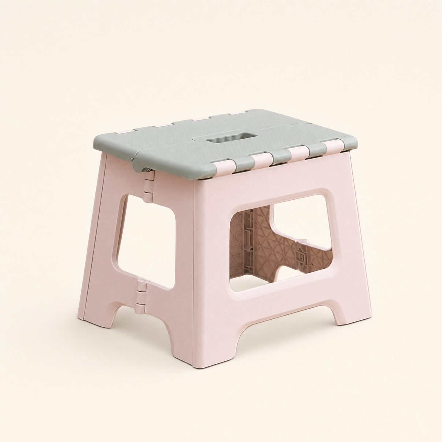 LIND Folding Chair for a calm laundry room setup.
