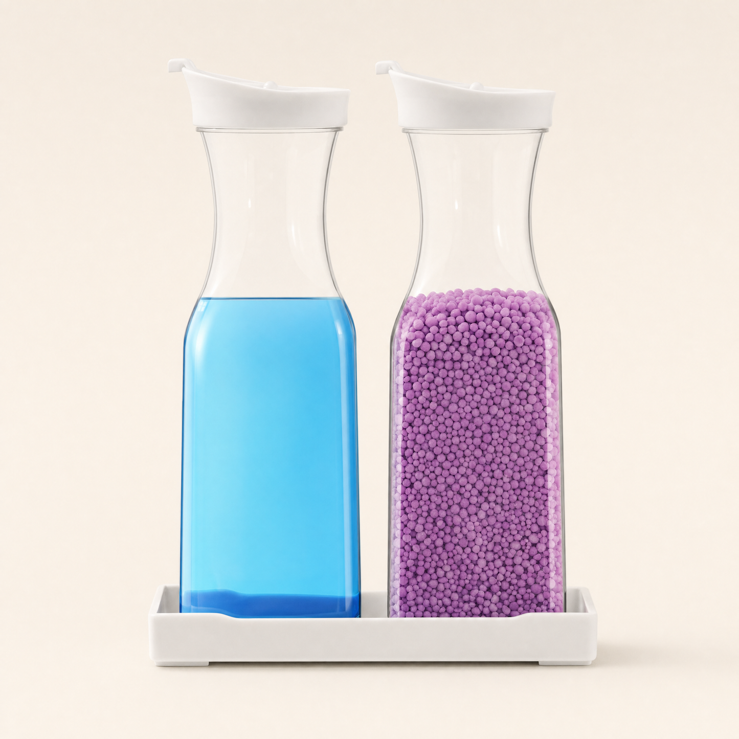 LIND Laundry Room Set — The Pure Pour detergent dispensers
