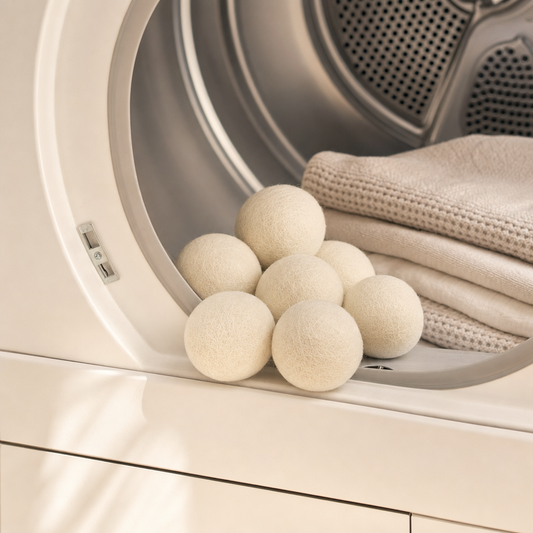 Laundry Starter Bundle – Rope Basket, Wool Dryer Balls & Mesh Wash Bags