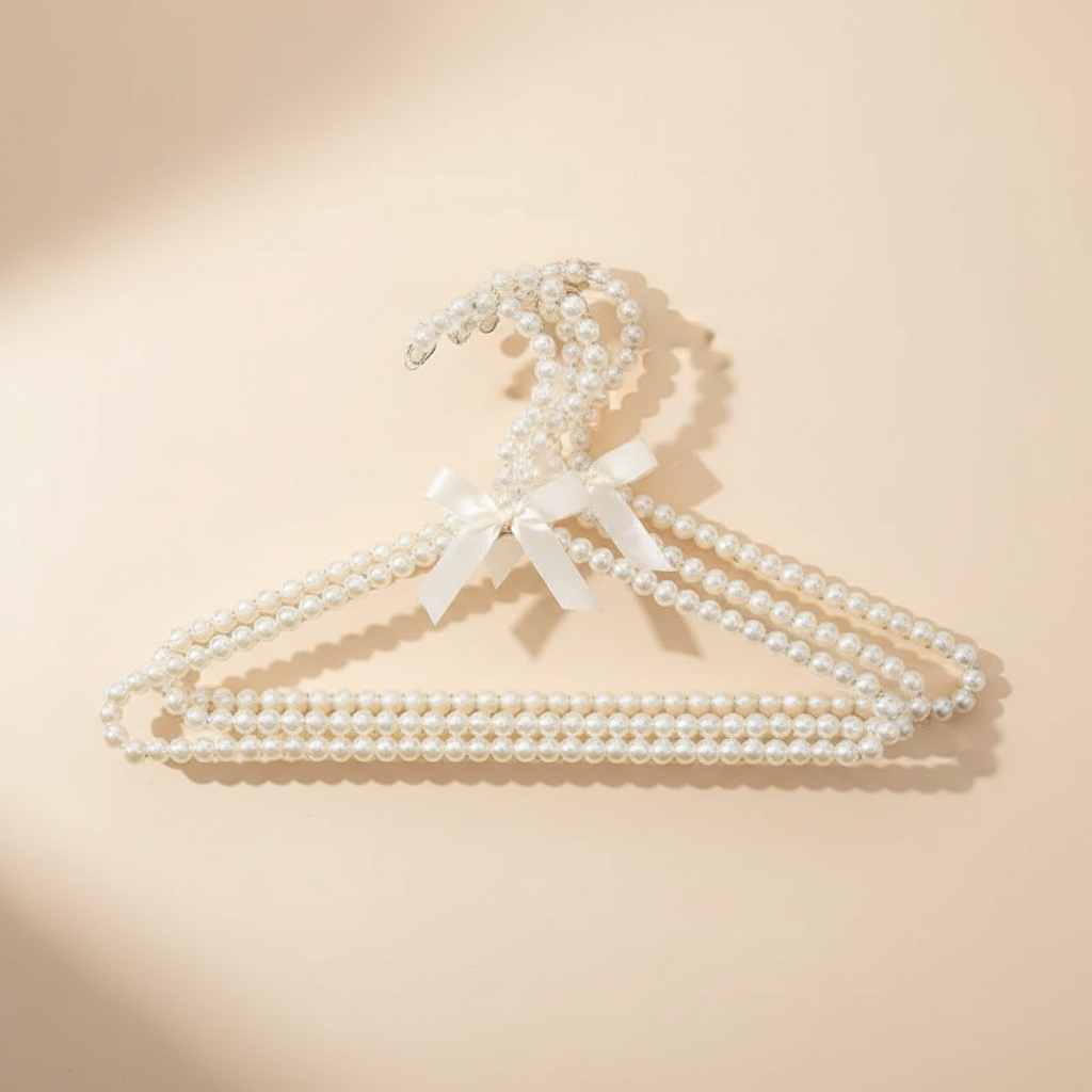 Pearl Clip Hanger 40cm 3Pcs