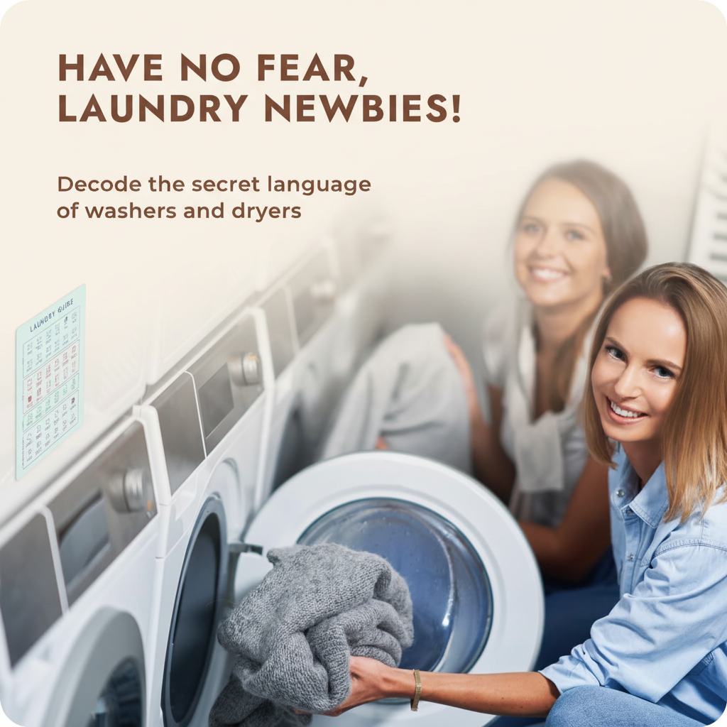 Women laundry room lifestyle